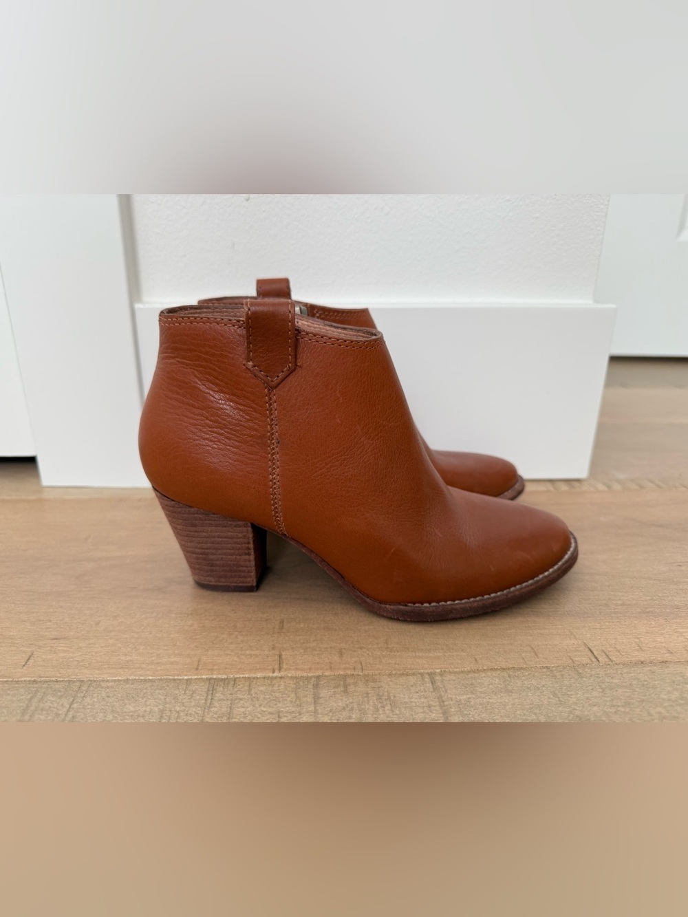 Madewell Brown Booties Size 6